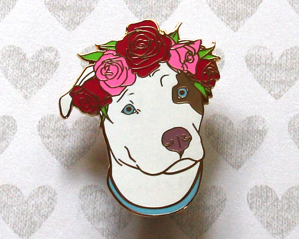 Pit Bull Enamel Pin