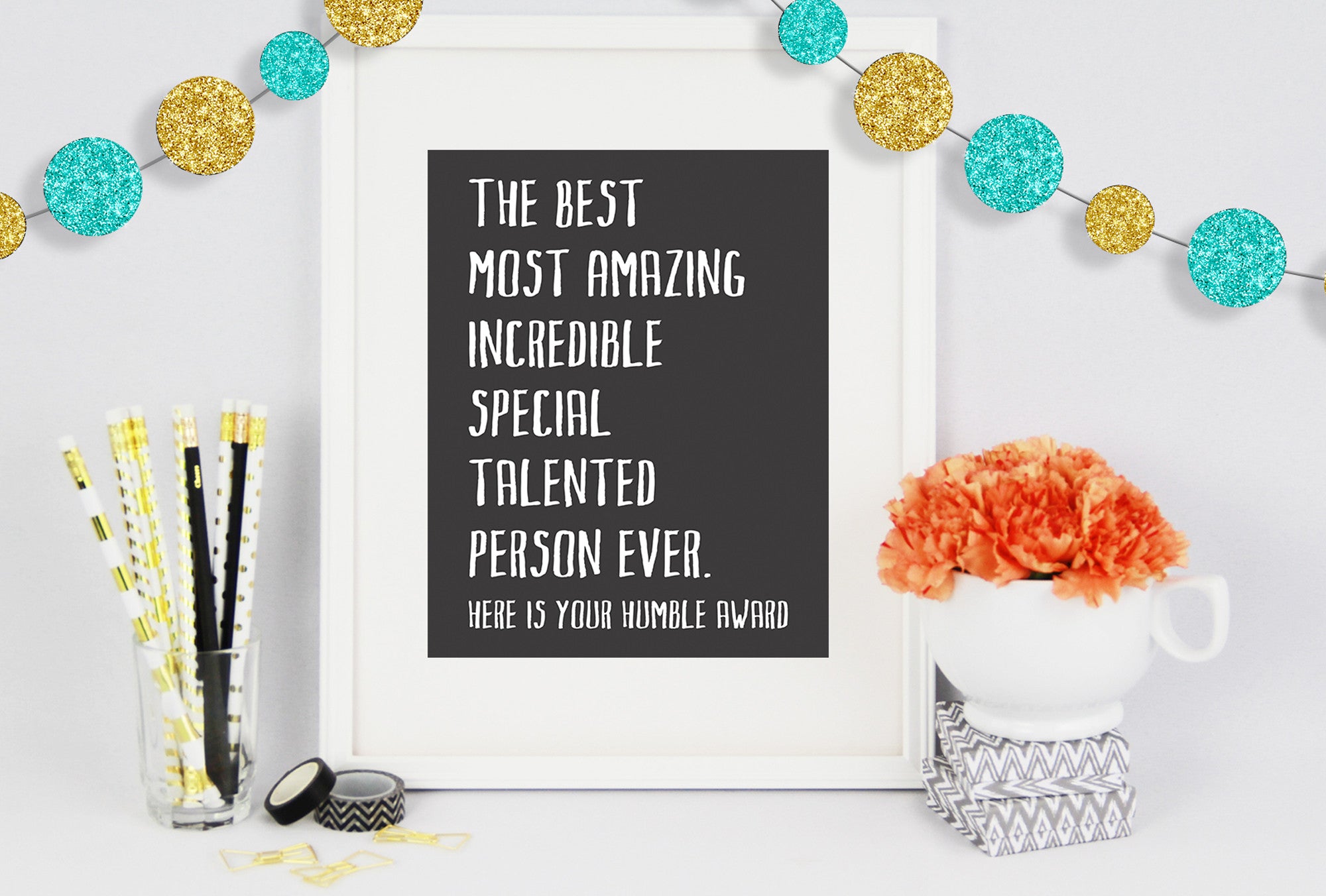 Humble Award Poster Print