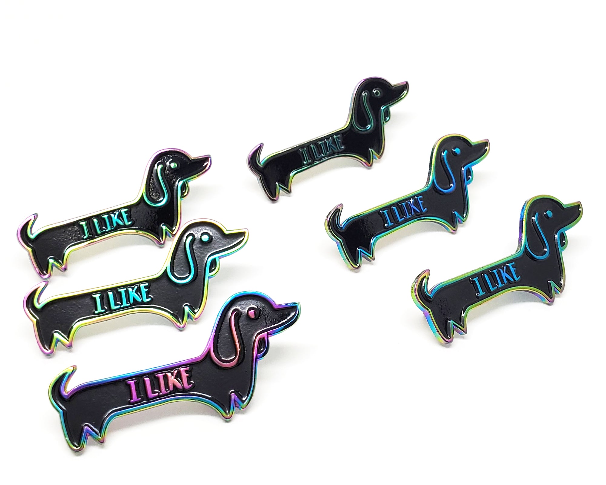 I Like Wiener Dogs Enamel Pin