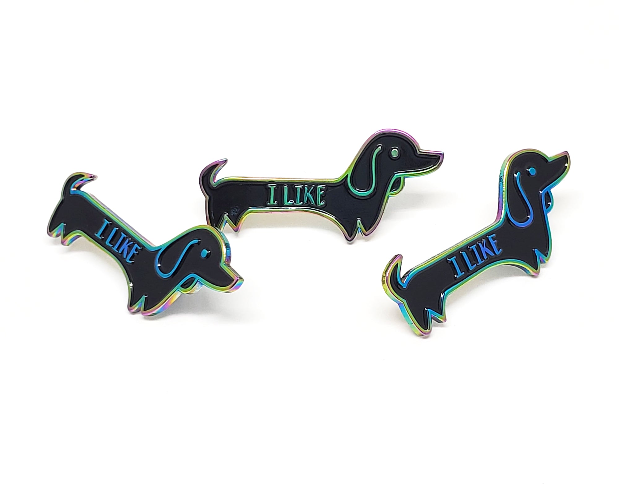 I Like Wiener Dogs Enamel Pin