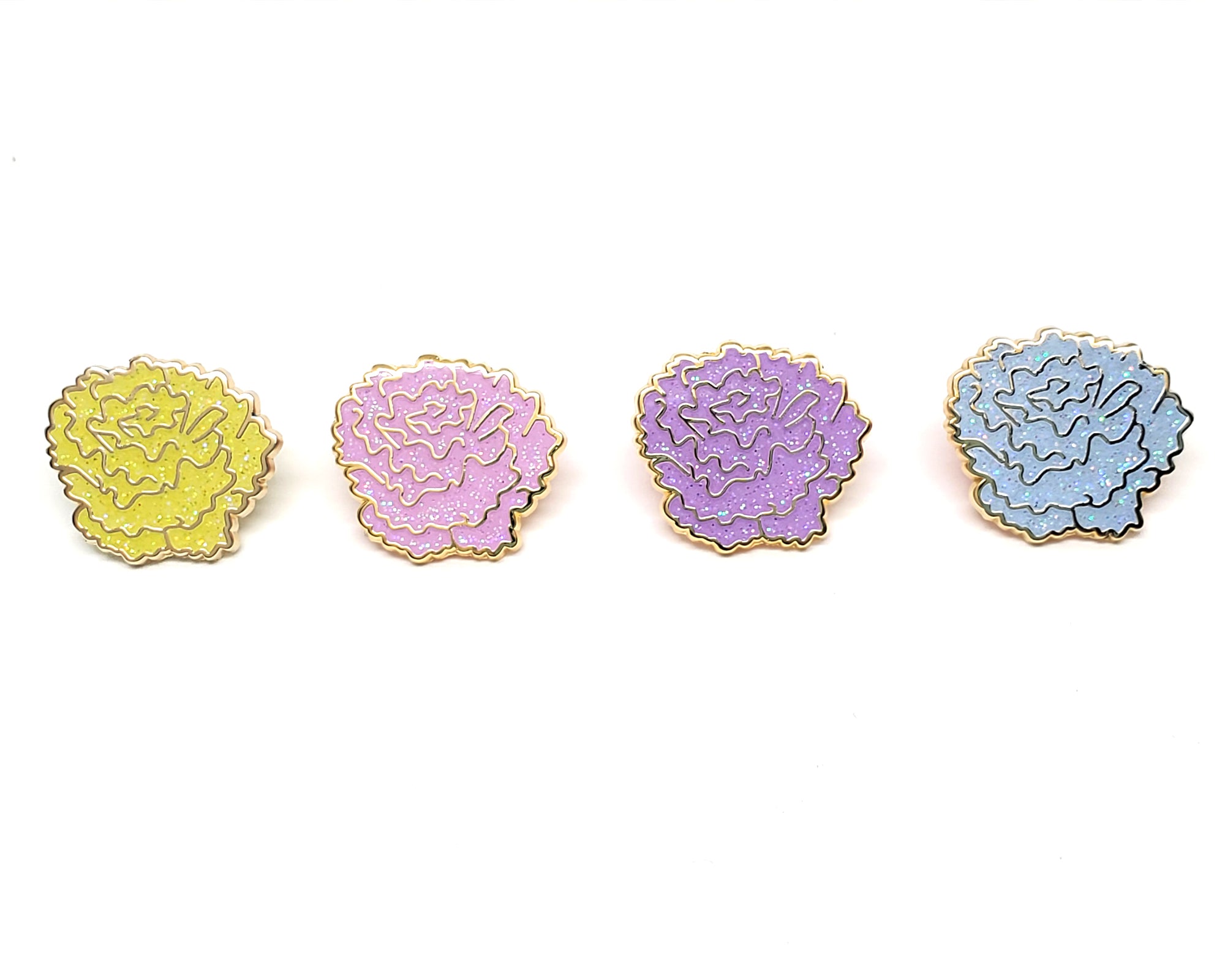 Marigold Enamel Pin Set