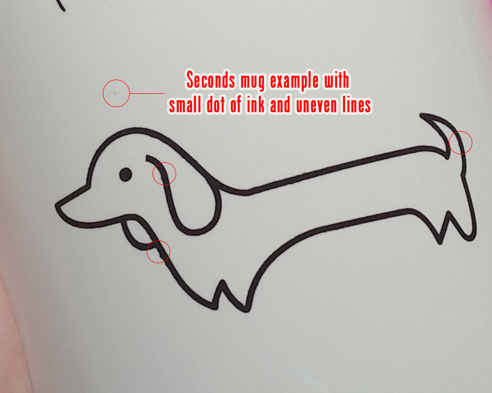 I Like Your Wiener Dog Coffee Mug (SLIGHTLY BLEMISHED)
