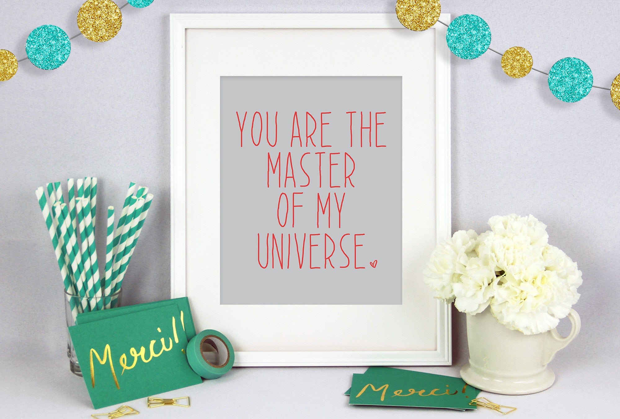 You Are The Master Of My Universe Poster Print