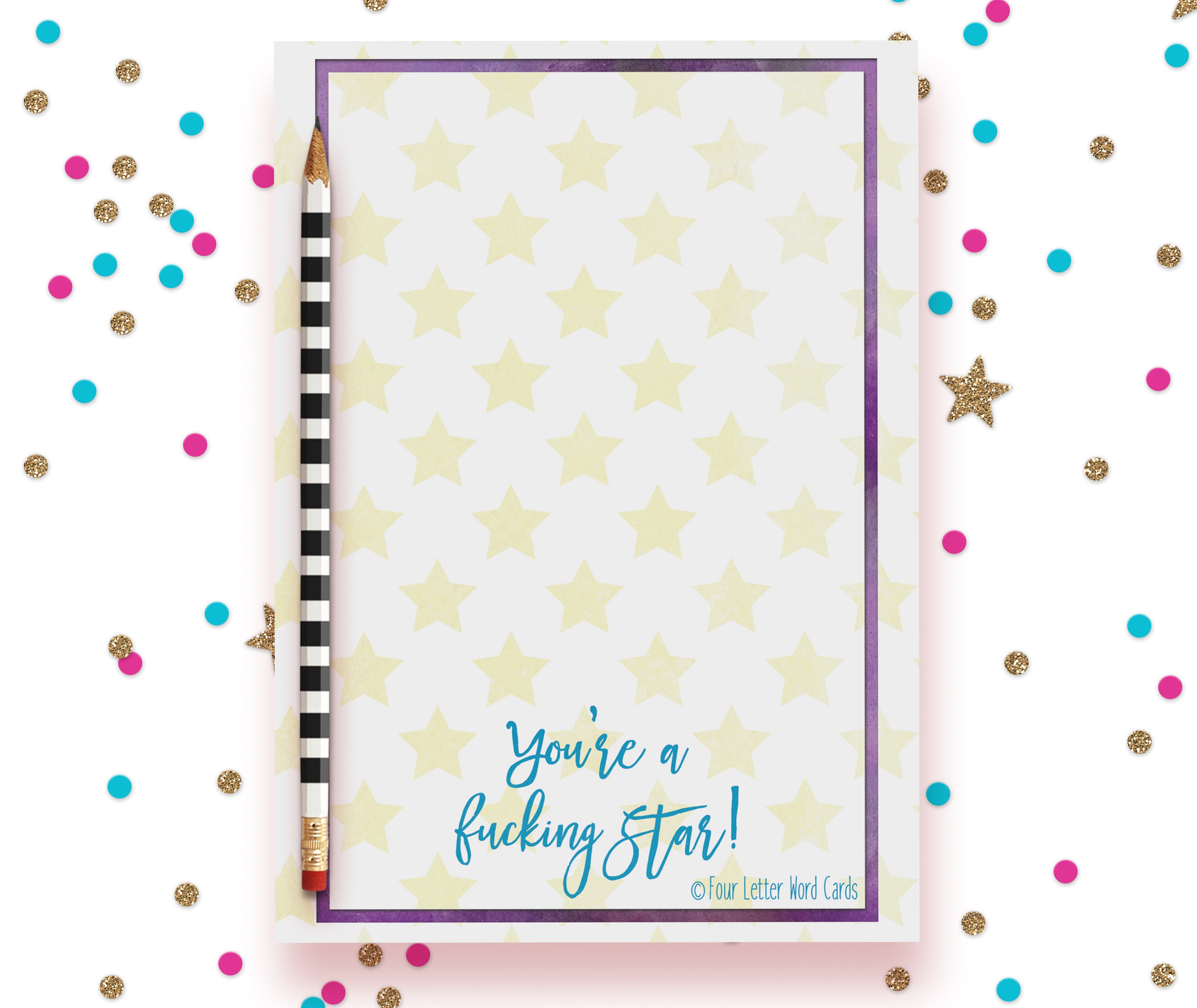 You're a Fucking Star! Notepad