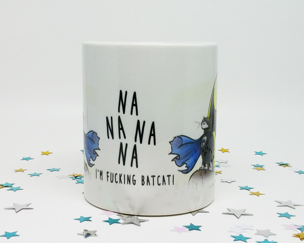 I'm Fucking BatCat Coffee Mug (SLIGHTLY BLEMISHED)