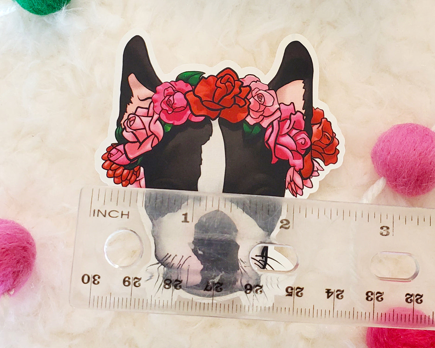 Boston Terrier Vinyl Sticker - GRAY