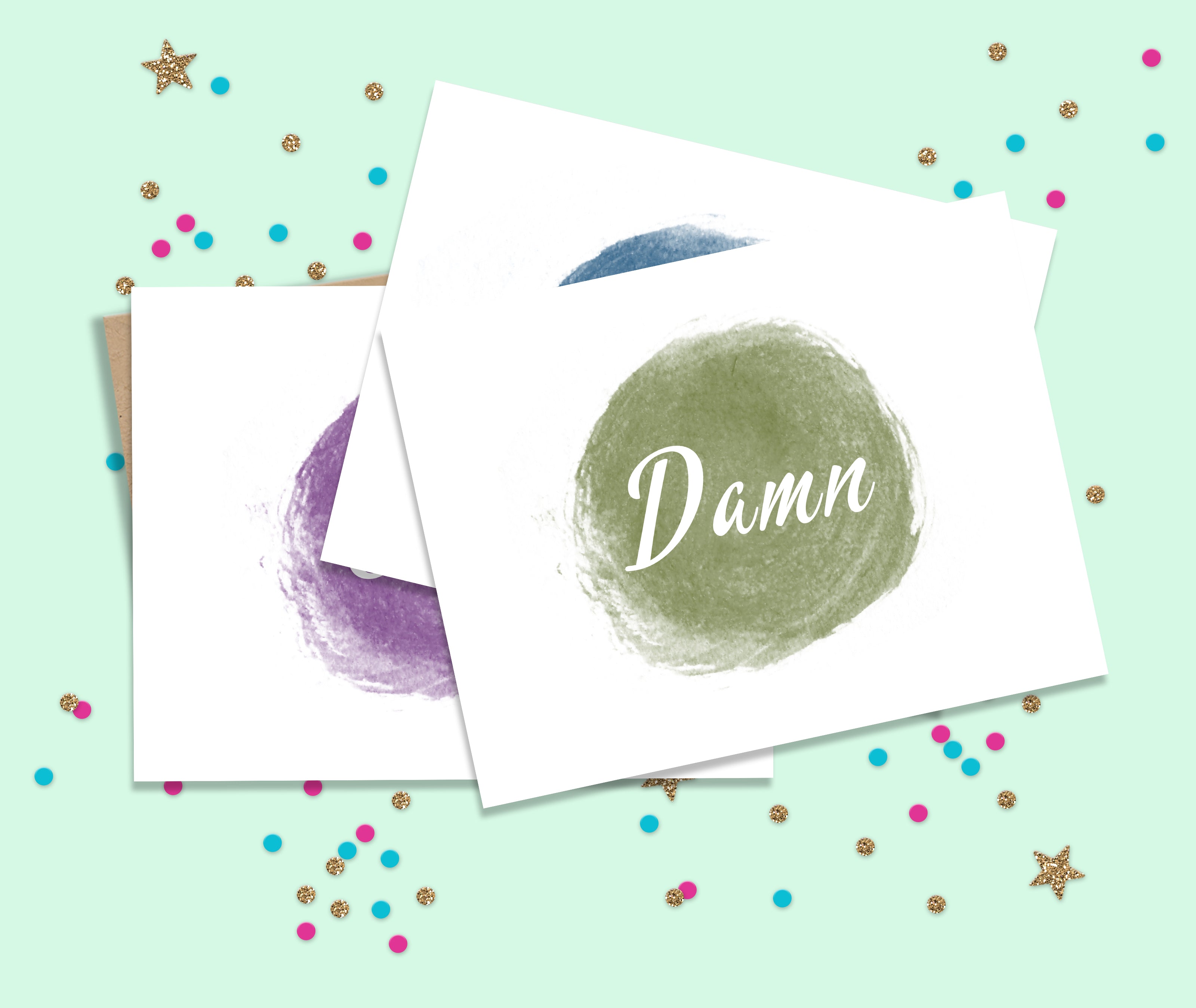 Curse Word Card Set