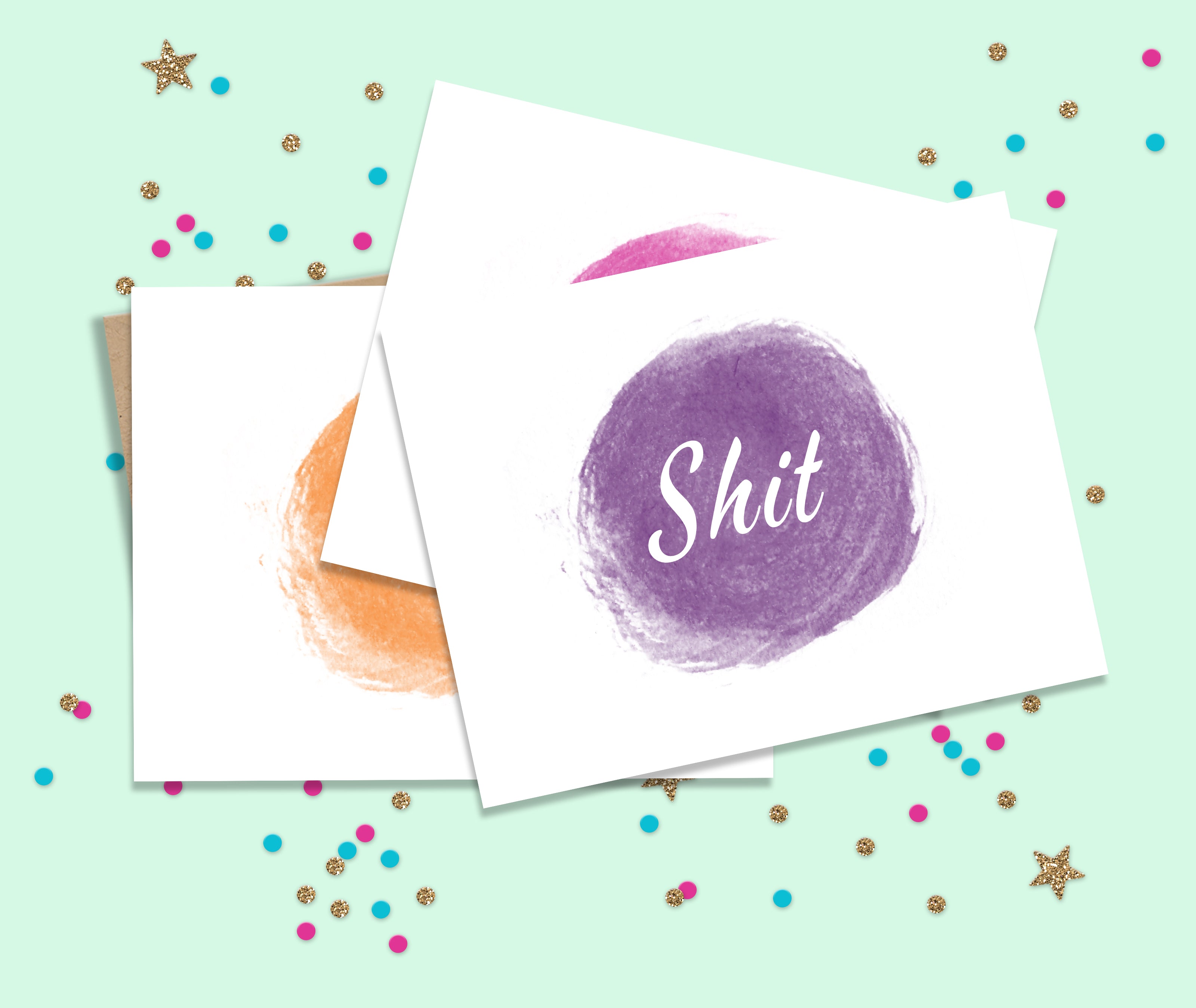 Curse Word Card Set