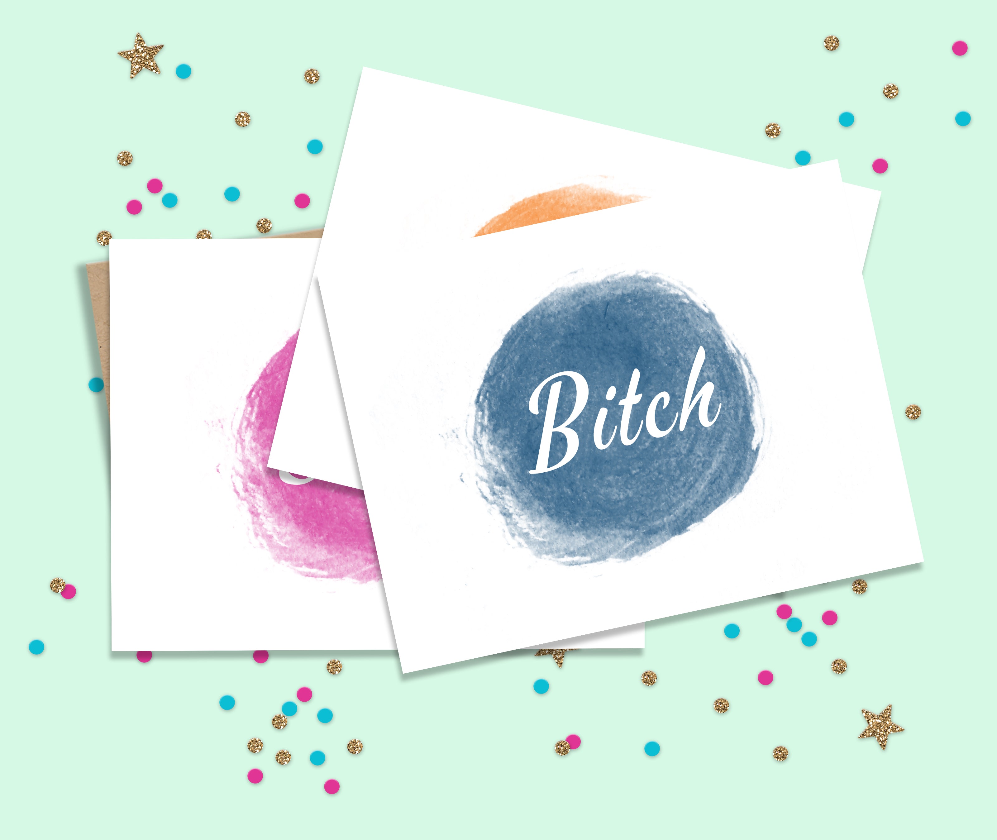 Curse Word Card Set