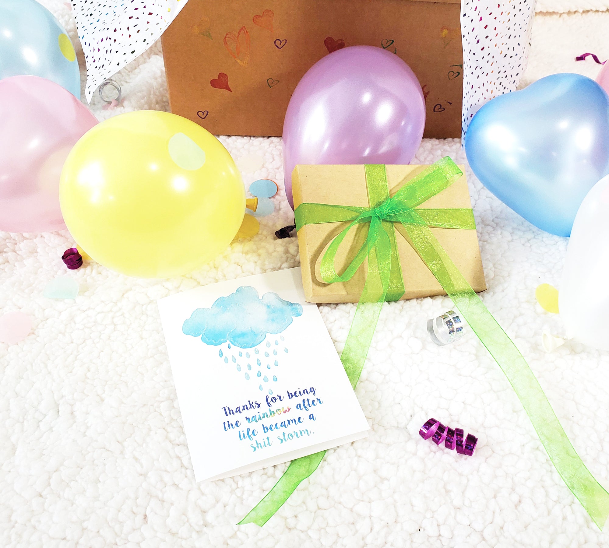 Pastel Rainbow Party In A Box