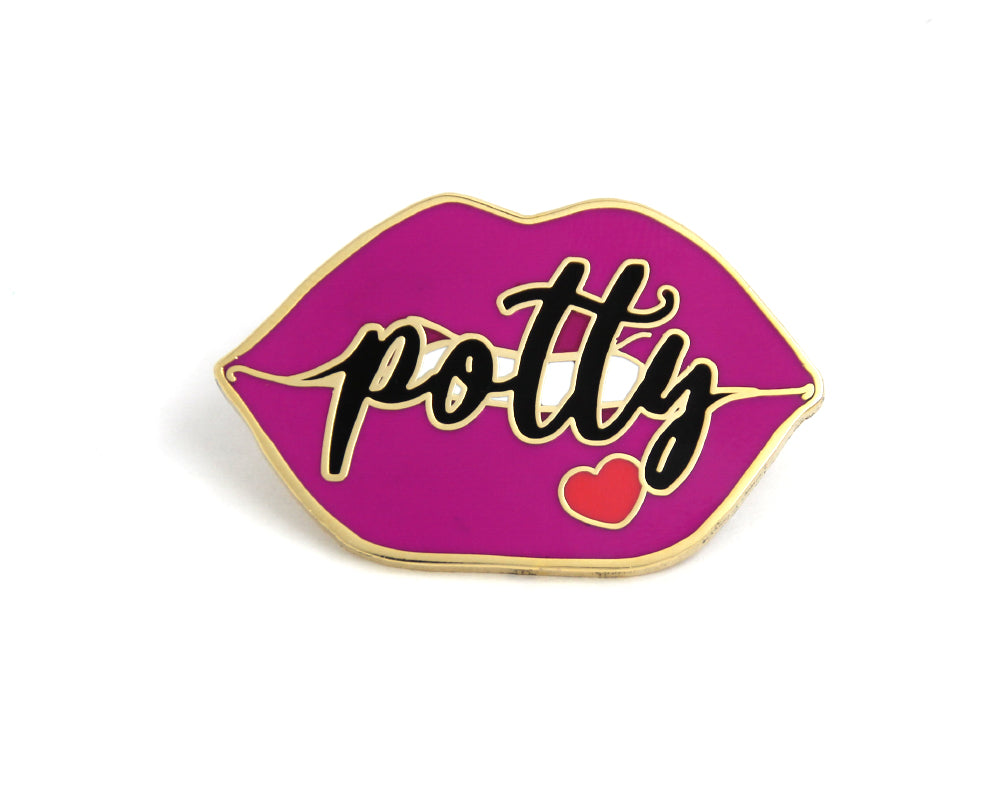Potty Mouth Hard Enamel Pin