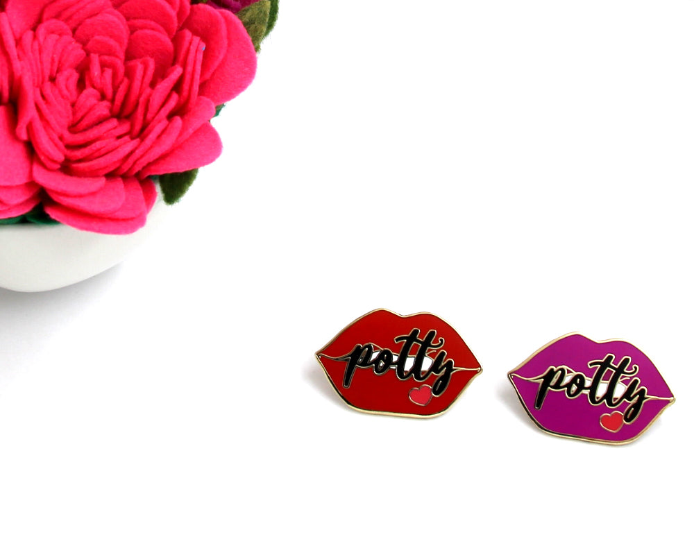 Potty Mouth Hard Enamel Pin