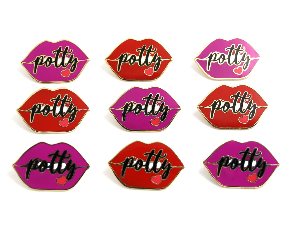 Potty Mouth Hard Enamel Pin