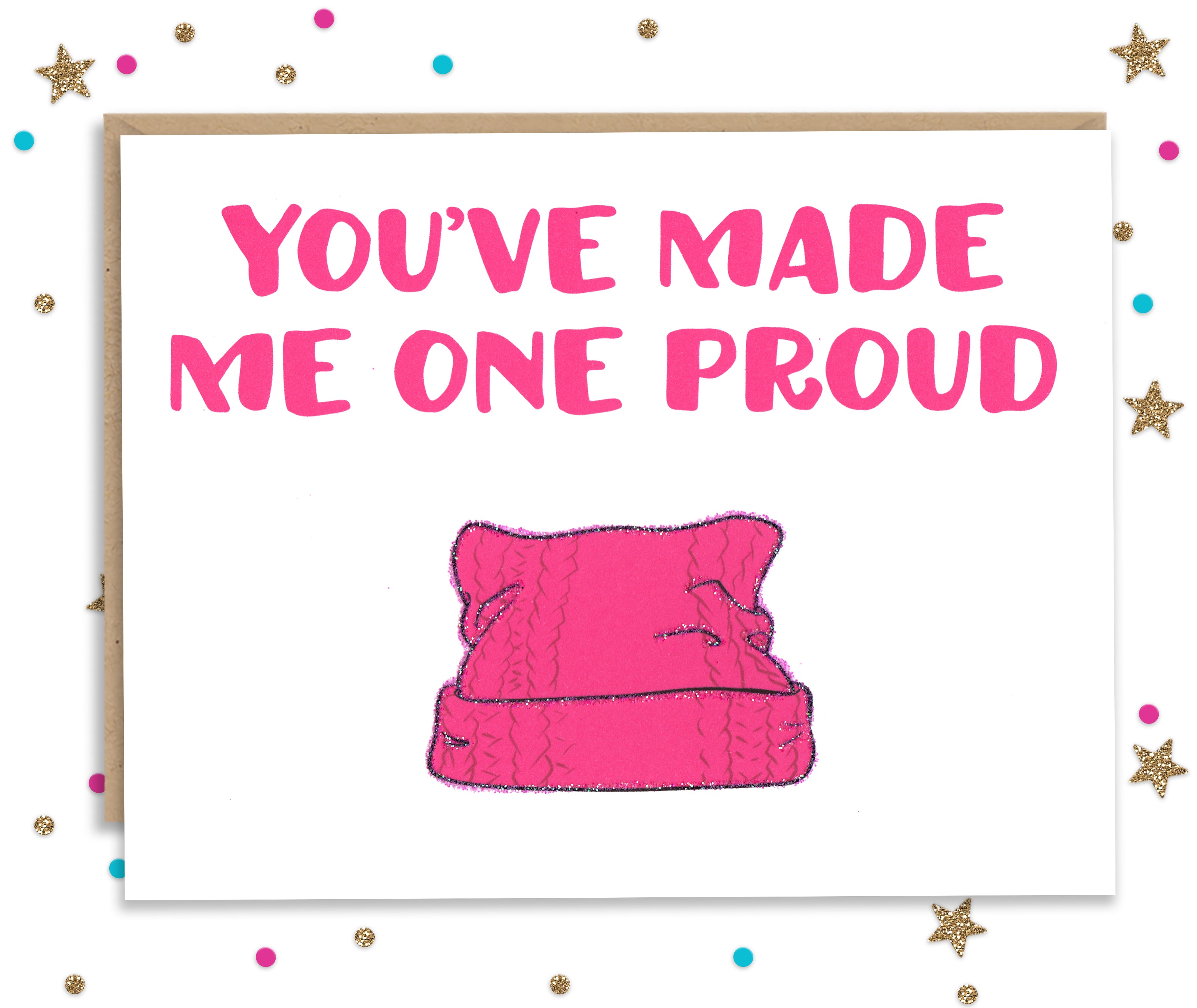 One Proud Pussy - Mother and Father's day card