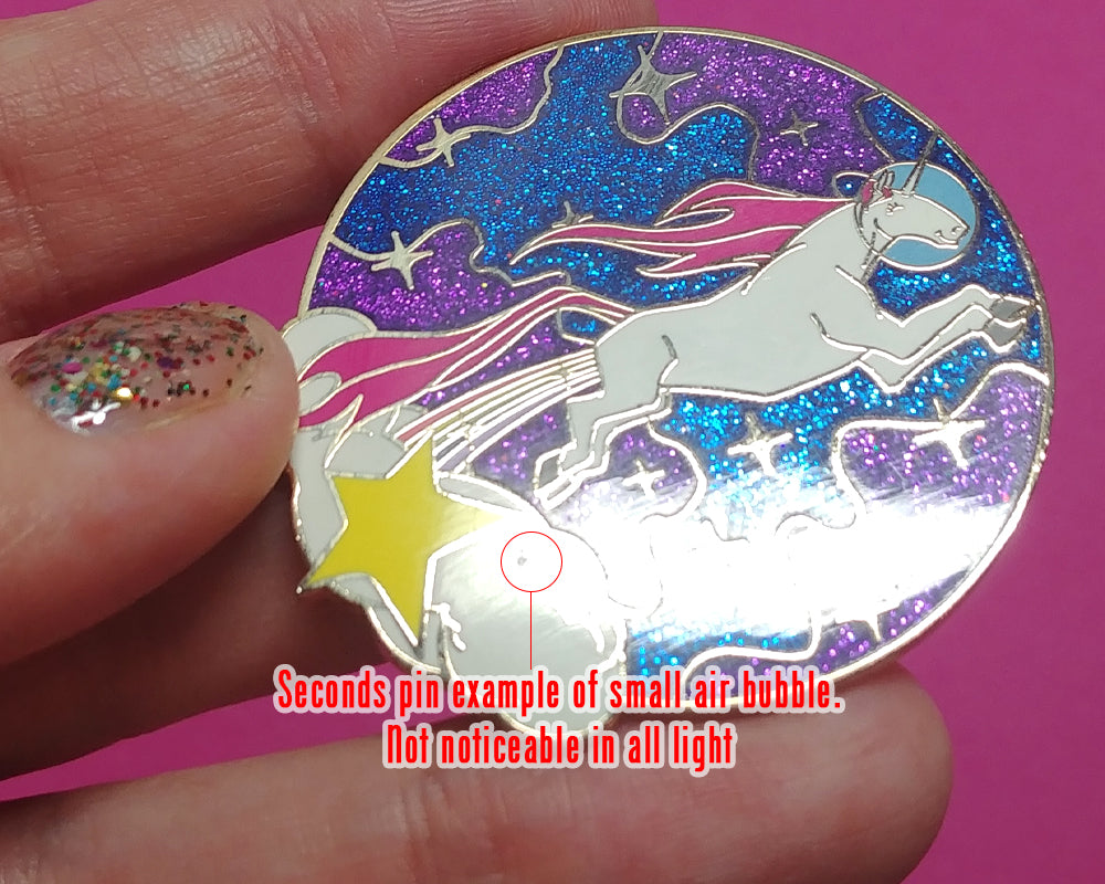 SECOND SALE Proud As Fuck Enamel Pin