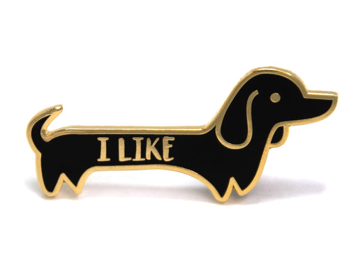 SECOND SALE I Like Wieners (Dog) Enamel Pin